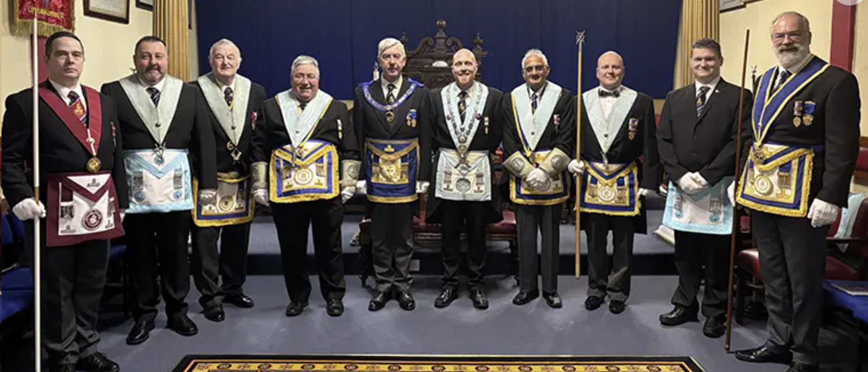 St. David's Lodge 679 Lodge Installation 2025